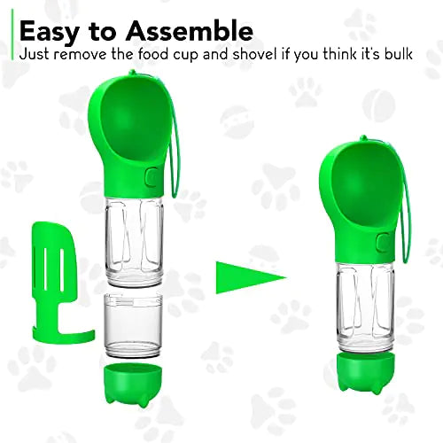 Multifuncional Portable  Dog Water Bottle