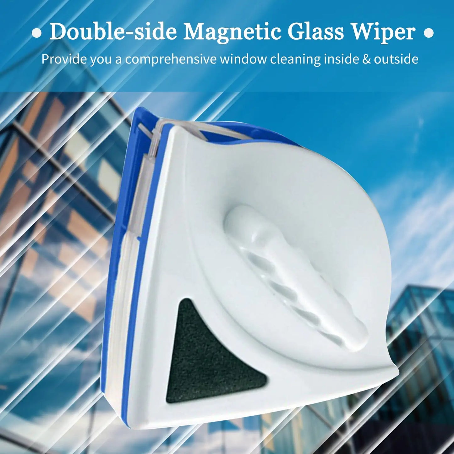 Limpiador de ventanas magnético